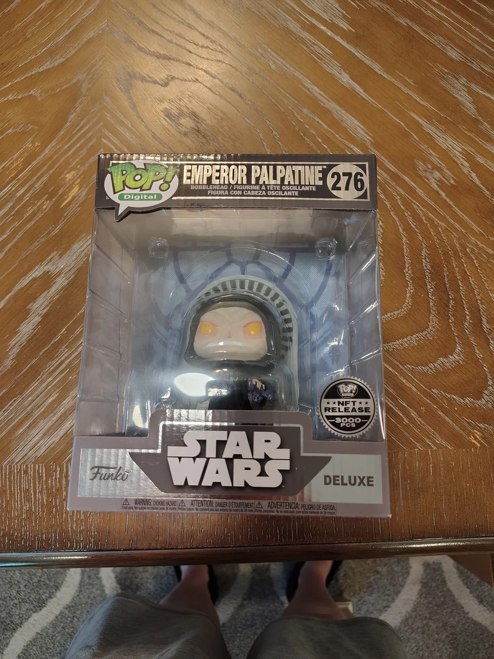 Funko Star Wars Emperor Palpatine #276 Deluxe - Purple - Picture 2 of 7